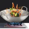 16baf464-1b58-4328-9fe2-a54da0390c55 Large Stainless Steel Wok