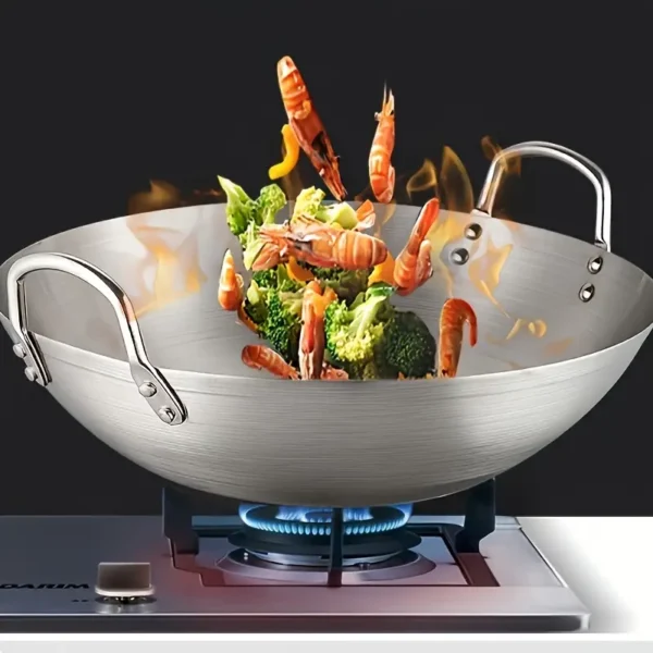 16baf464-1b58-4328-9fe2-a54da0390c55 Large Stainless Steel Wok