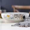 1728457938934-b6a61fd7c55d4a1798c5c767a78475e2-goods 2pcs Large 9-Inch Ceramic Cat Soup Bowl