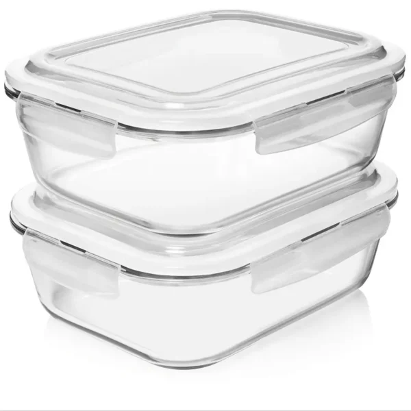 1b4e1d4e-b687-4ae5-a1f6-030a8353d0a0 Two-pack 2260ml Large Glass Baking Dish