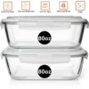 1e14eba3-fec0-4778-8a0d-da2121a7a917 Two-pack 2260ml Large Glass Baking Dish