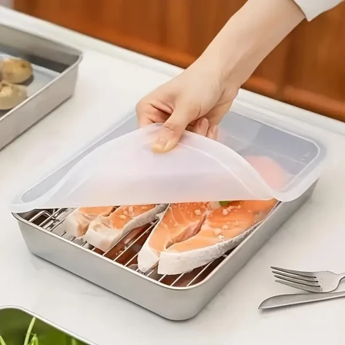 5pcs Stainless Steel Food Storage Set