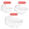 10pcs Stackable Food Storage Containers