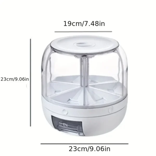 82ca2dde-4b20-11ee-a1ca-0a580a69767f 360-Degree Rotating Grain Storage Box