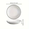 9e97ab38-761a-4cc9-b1e8-df533497f808 6pcs Ceramic Serving Plate Set