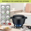 bece9e01a0ae463b90577a7e454ba019-goods Cast Iron 2-in-1 Multifunctional Cooking and Baking Dish Set