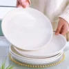c1c51c28-d8c1-431e-8e48-d4f155f679e5 Large White Ceramic Plates