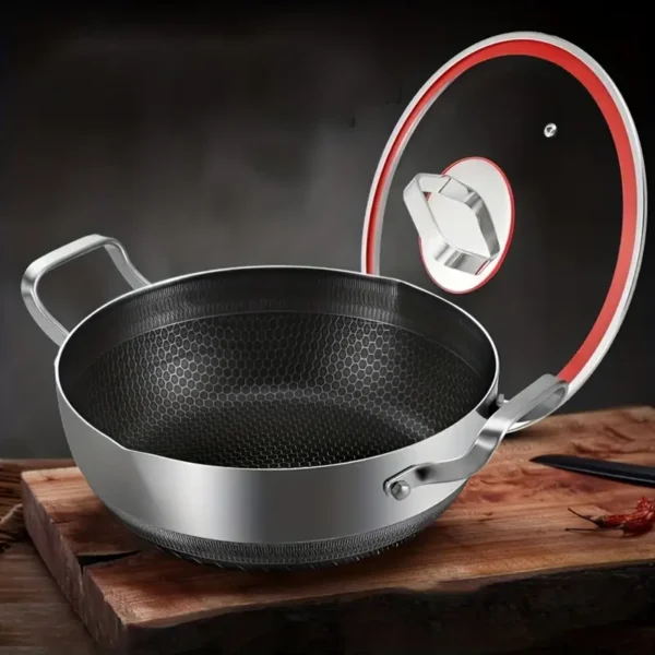 d1194041b2ef21bef872fbc17cd16d5f_1731588518141 Silver Double-Sided Honeycomb Frying And Boiling Pot