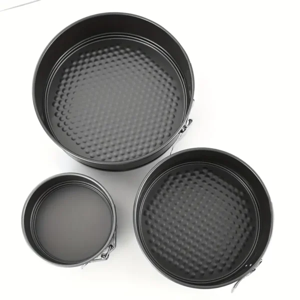 e1d5c114-4282-45bb-bd70-154fbd023b0c 3pcs Round Springform Cake Pans Set
