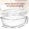 e33c7494-39ff-492c-bbec-5bc8e48c77b0 Two-pack 2260ml Large Glass Baking Dish