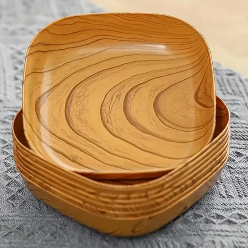 10pcs Set PP Polypropylene Snack Plates